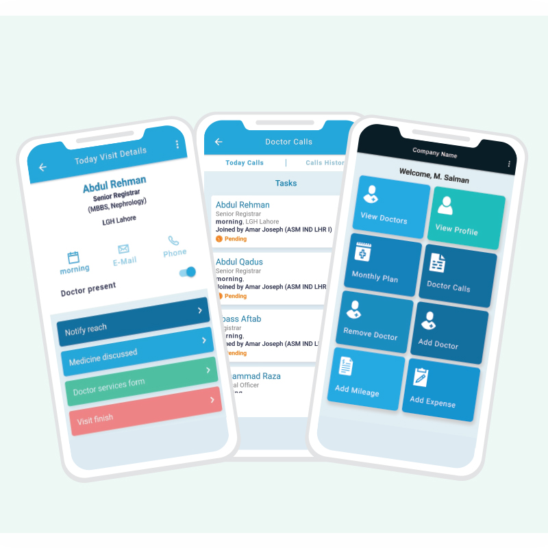 Pacific Pharma - Field Force Management App