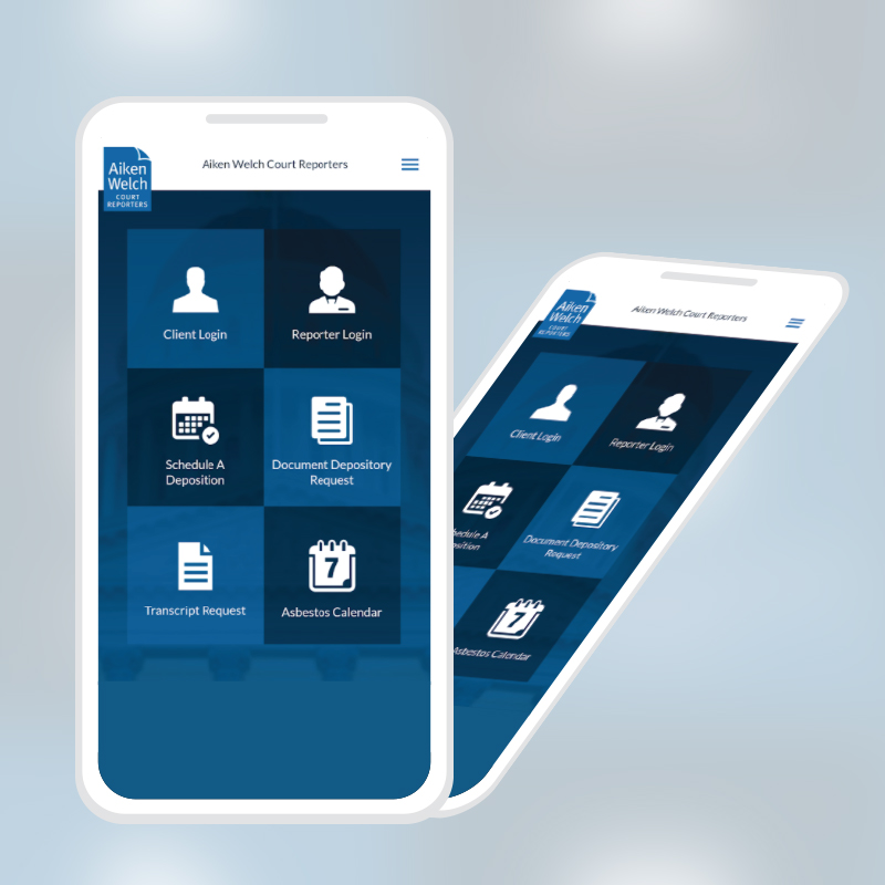 Aiken Welch - Court Reporters Scheduling App
